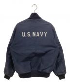 MOCマッシュオリジナルクロージング）の古着「US NAVYデッキジャケット」｜ネイビー