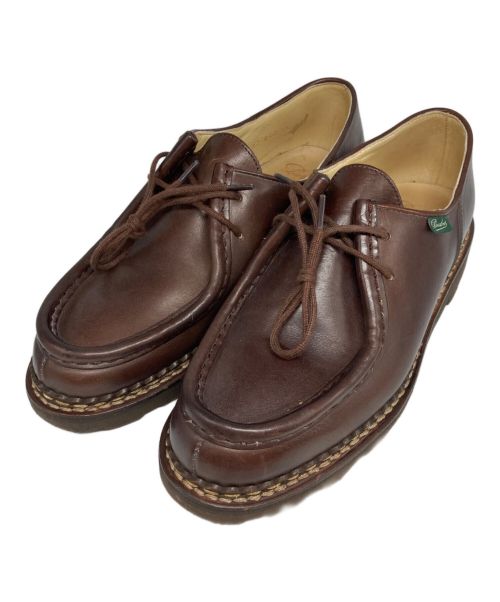 PARABOOT（パラブーツ）PARABOOT (パラブーツ) チロリアンシューズ ブラウン(MARRON) サイズ:UK40の古着・服飾アイテム