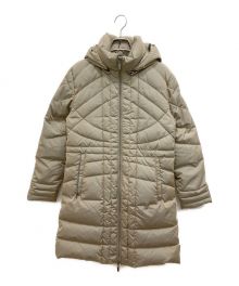 MONCLER（モンクレール）の古着「ダウンコート」｜ベージュ