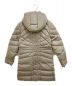 MONCLER (モンクレール) ダウンコート ベージュ サイズ:0(S)：25000円