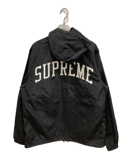 SUPREME（シュプリーム）SUPREME (シュプリーム) Champion (チャンピオン) Half Zip Windbreaker ブラック サイズ:Mの古着・服飾アイテム