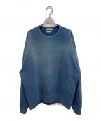 YOKEヨーク）の古着「GARMENT DYE YOKE SWEAT SHIRT」｜オーシャンブルー