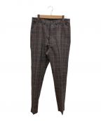 Vivienne Westwood manヴィヴィアン ウェストウッド マン）の古着「Checked trousers」｜グレー