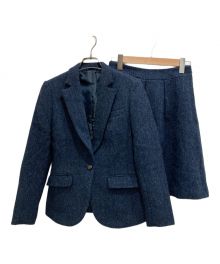 THE SUIT SELECT×Harris Tweed（ザ スーツセレクト×ハリスツイード）の古着「セットアップスーツ」｜ネイビー