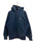 Champion REVERSE WEAVE（チャンピオン リバース ウィーブ）の古着「90sプルオーバーパーカー」｜ネイビー