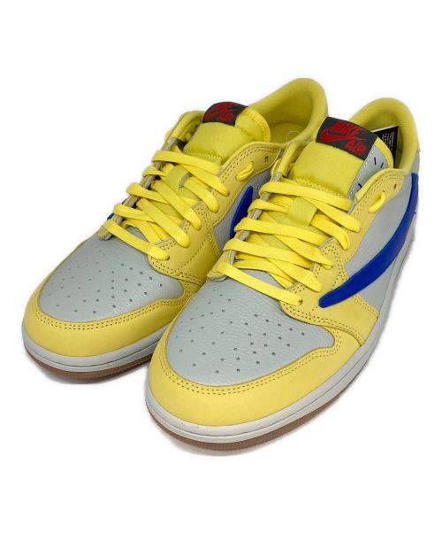 NIKE（ナイキ）NIKE (ナイキ) Travis Scott (トラヴィス スコット) Women's Air Jordan 1 Retro Low OG Canary サイズ:28cm 未使用品の古着・服飾アイテム