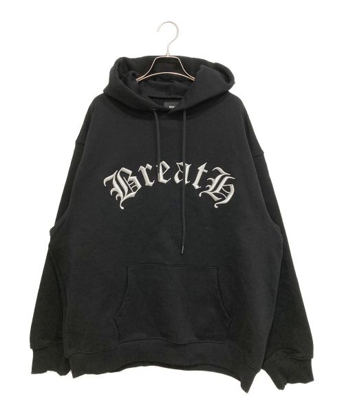 BREATH（ブレス）BREATH (ブレス) OLD ENGLISH LOGO HOODIE ブラック サイズ:XLの古着・服飾アイテム