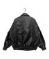 SINSS (シンス) Loose synthetic leather blouson ブラック サイズ:S：6000円