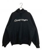 SUPREMEシュプリーム）の古着「FUTURA HOODED SWEATSHIRT」｜ブラック