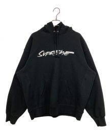 SUPREME（シュプリーム）の古着「FUTURA HOODED SWEATSHIRT」｜ブラック