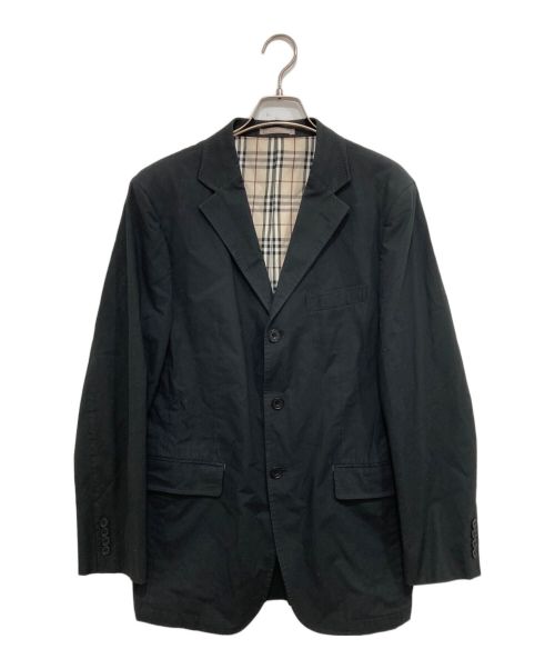 BURBERRY BLACK LABEL（バーバリーブラックレーベル）BURBERRY BLACK LABEL (バーバリーブラックレーベル) テーラードジャケット ブラック サイズ:Lの古着・服飾アイテム