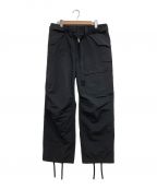 sacaiサカイ）の古着「Matte Taffeta Pants」｜ブラック