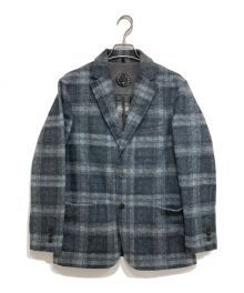 T-JACKET By TONELLO（ティージャケット バイ トネッロ）の古着「テーラードジャケット」｜ブルー×グレー