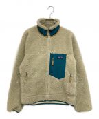 Patagoniaパタゴニア）の古着「クラシック・レトロX・ジャケット/Classic Retro-X Jacket」｜ナチュラル×グリーン