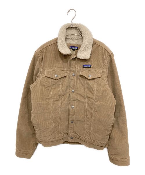 Patagonia（パタゴニア）Patagonia (パタゴニア) メンズ・パイル・ラインド・トラッカー・ジャケット ベージュ サイズ:Sの古着・服飾アイテム