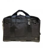 PORTERポーター）の古着「3WAY BRIEFCASE」｜ブラック