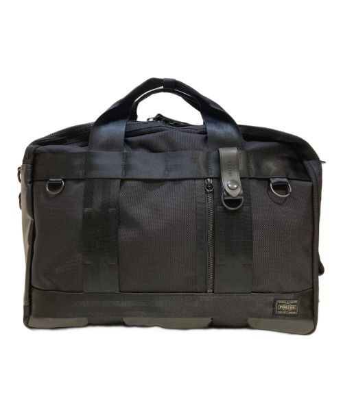 PORTER（ポーター）PORTER (ポーター) 3WAY BRIEFCASE ブラックの古着・服飾アイテム