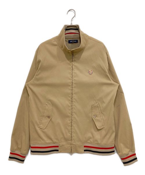 FRED PERRY（フレッドペリー）FRED PERRY (フレッドペリー) ハリントンジャケット ベージュ サイズ:XLの古着・服飾アイテム