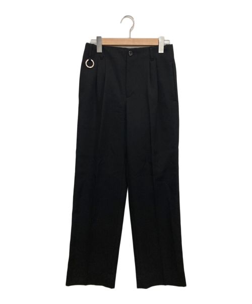 TARO HORIUCHI（タロウホリウチ）TARO HORIUCHI (タロウホリウチ) QUINN Wide Tailored Pants ブラック サイズ:Sの古着・服飾アイテム