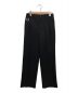 TARO HORIUCHI（タロウホリウチ）の古着「QUINN Wide Tailored Pants」｜ブラック