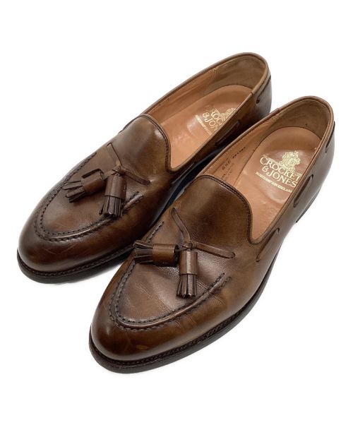 Crockett & Jones（クロケット＆ジョーンズ）Crockett & Jones (クロケット＆ジョーンズ) CAVENDISH2 ブラウン サイズ:6 1/2の古着・服飾アイテム