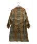 SUGARHILL (シュガーヒル) PLAID BALMACAAN TRENCH COAT カーキ サイズ:2：24800円