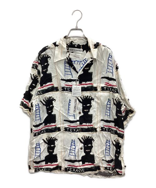 WACKO MARIA（ワコマリア）WACKO MARIA (ワコマリア) Jean-Michel Basquiat (ジャン ミシェル バスキア) HAWAIIAN SHIRT ホワイト サイズ:SIZE L 未使用品の古着・服飾アイテム