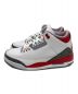 NIKE (ナイキ) AIR JORDAN 3 RETRO OG ホワイト×レッド サイズ:US7：24800円