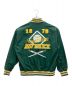 AVIREX (アヴィレックス) LIGHT STADIUM JACKET グリーン サイズ:SIZE M：6000円