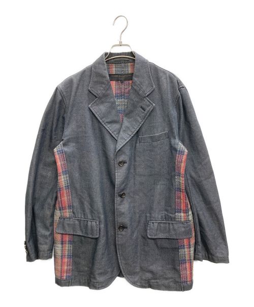 COMME des GARCONS HOMME（コムデギャルソン オム）COMME des GARCONS HOMME (コムデギャルソン オム) 3B切替ジャケット インディゴ サイズ:Ⅿの古着・服飾アイテム