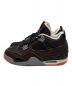 NIKE (ナイキ) WMNS AIR JORDAN 4 RETRO SE ブラック×オレンジ サイズ:US7：14000円