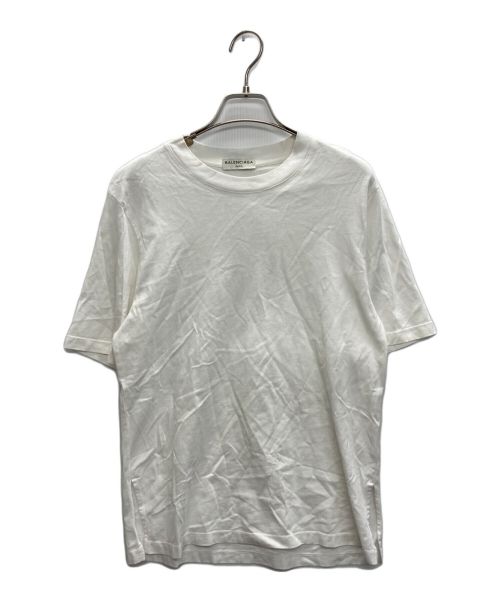 BALENCIAGA（バレンシアガ）BALENCIAGA (バレンシアガ) バックプリントTシャツ ホワイト サイズ:SIZE Mの古着・服飾アイテム