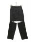 MAISON SPECIAL (メゾンスペシャル) Momo Slit Denim Pants ブラック サイズ:36：7800円