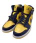 NIKE（ナイキ）の古着「AIR JORDAN 1 MID」｜イエロー×ネイビー