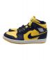 NIKE (ナイキ) AIR JORDAN 1 MID イエロー×ネイビー サイズ:US10：19800円