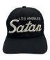 SAINT MICHAEL（セントマイケル）の古着「23SS SATAN CAP（サタンキャップ）」｜ブラック