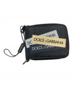 DOLCE & GABBANAドルチェ＆ガッバーナ）の古着「ジップウォレット」｜ブラック