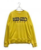 KENZOケンゾー）の古着「クルーネックスウェット」｜イエロー