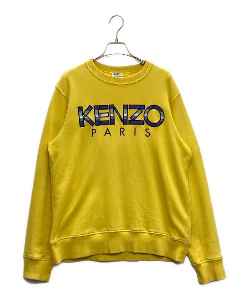 KENZO（ケンゾー）KENZO (ケンゾー) クルーネックスウェット イエロー サイズ:Mの古着・服飾アイテム