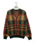 Needles（ニードルス）の古着「Tartan Mohair Cardigan」｜ブラウン×グリーン