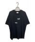 SUPREME（シュプリーム）の古着「Split Box Logo Tee」｜ブラック