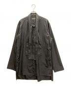 s'yteサイト）の古着「Bow Collar Shirt」｜ブラック