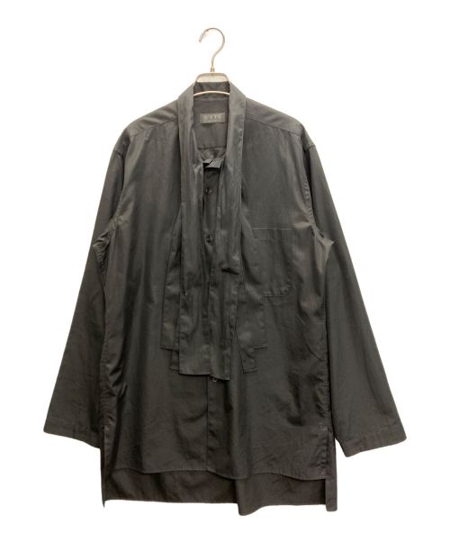 s'yte（サイト）s'yte (サイト) Bow Collar Shirt ブラック サイズ:size3の古着・服飾アイテム