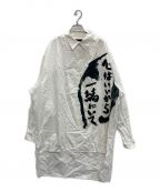 BLACK Scandal Yohji Yamamotoブラックスキャンダルヨウジヤマモト）の古着「ビーウィズミープリントシャツ」｜ホワイト
