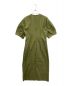 H BEAUTY&YOUTH (エイチ ビューティアンドユース) COTTON BROAD BALLOON SLEEVE DRESS オリーブ サイズ:SIZE M：5800円