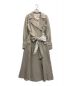 HER LIP TO（ハーリップトゥ）の古着「Belted Dress Trench Coat」｜ベージュ