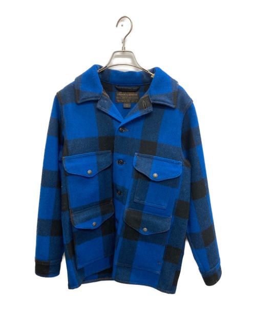 FILSON GARMENT（フィルソン ガーメント）FILSON GARMENT (フィルソンガーメント) マッキーノクルーザージャケット ブルー サイズ:SIZE XSの古着・服飾アイテム