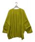 HOMME PLISSE ISSEY MIYAKE (オムプリッセ イッセイ ミヤケ) Pleated Sweater イエロー サイズ:３：25000円