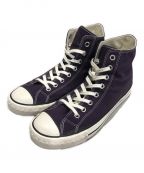 CONVERSE ADDICTコンバース アディクト）の古着「COACH CANVAS HI」｜パープル