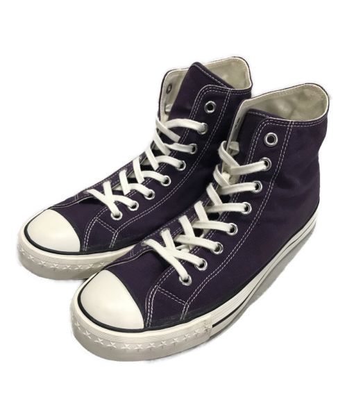 CONVERSE ADDICT（コンバース アディクト）CONVERSE ADDICT (コンバース アディクト) COACH CANVAS HI パープル サイズ:27ｃｍの古着・服飾アイテム